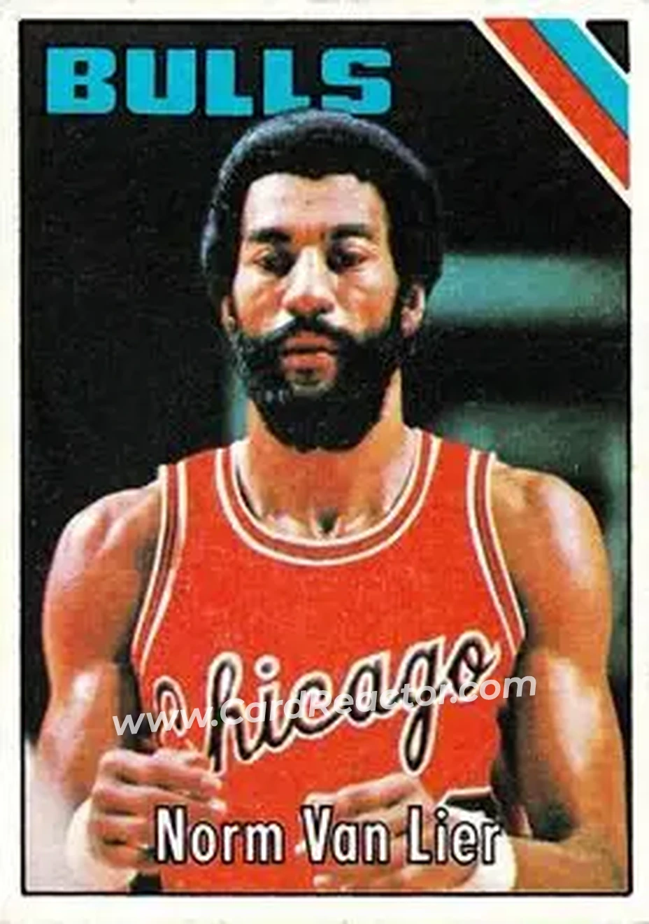 1975-76 Topps #155 - Norm Van Lier - Chicago Bulls - Front