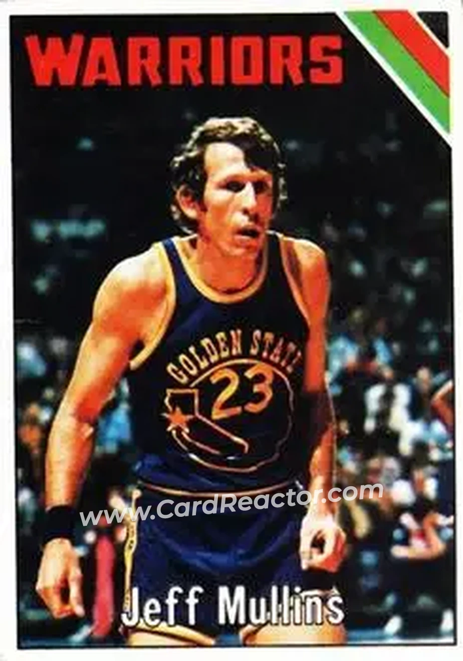 1975-76 Topps #157 - Jeff Mullins - Golden State Warriors - Front 1975-76 Topps #157 - Jeff Mullins - Golden State Warriors - Front