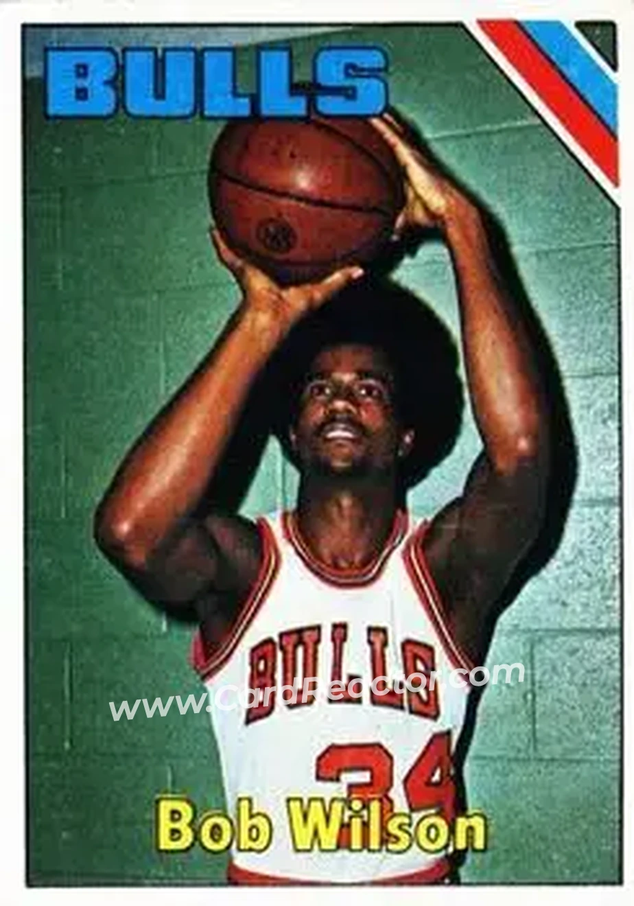 1975-76 Topps #169 - Bob Wilson - Chicago Bulls - Front 1975-76 Topps #169 - Bob Wilson - Chicago Bulls - Front
