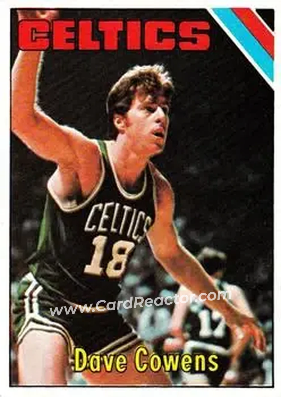 1975-76 Topps #170 - Dave Cowens - Boston Celtics - Front