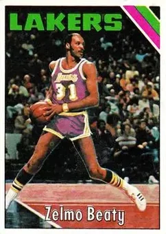 1975-76 Topps #177 - Zelmo Beaty - Los Angeles Lakers