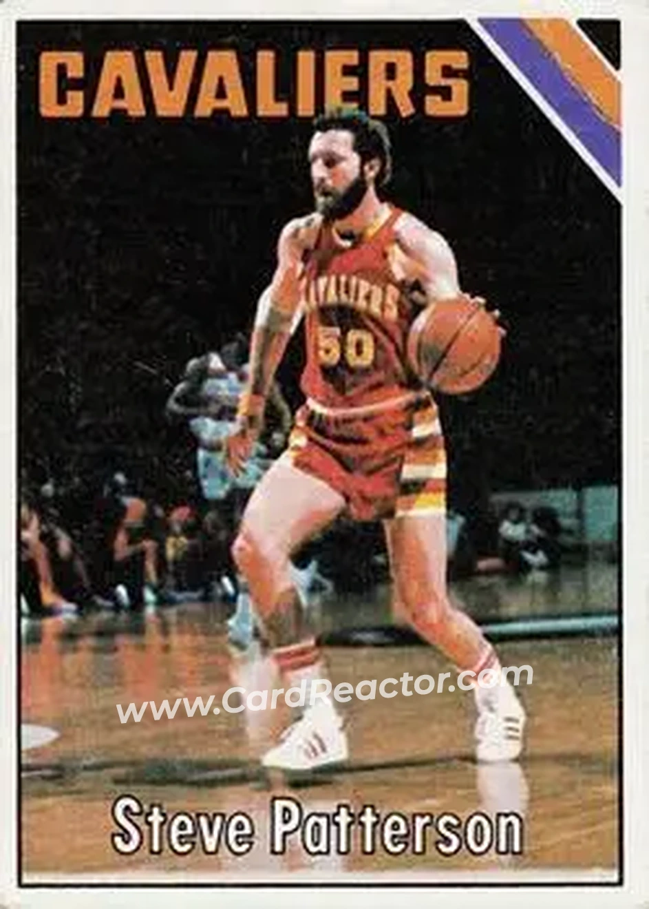 1975-76 Topps #193 - Steve Patterson - Cleveland Cavaliers - Front