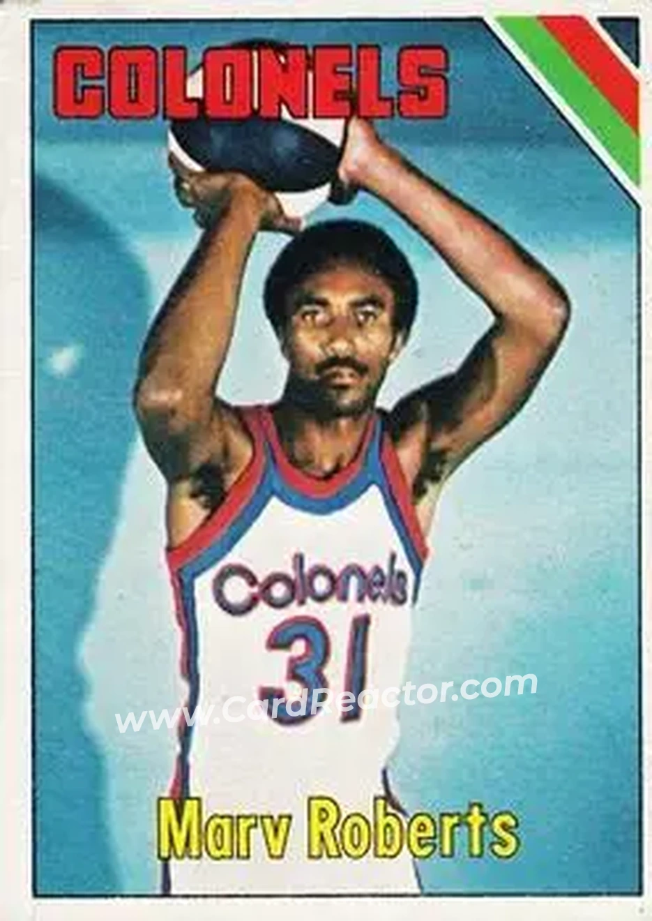 1975-76 Topps #238 - Marv Roberts - Kentucky Colonels - Front