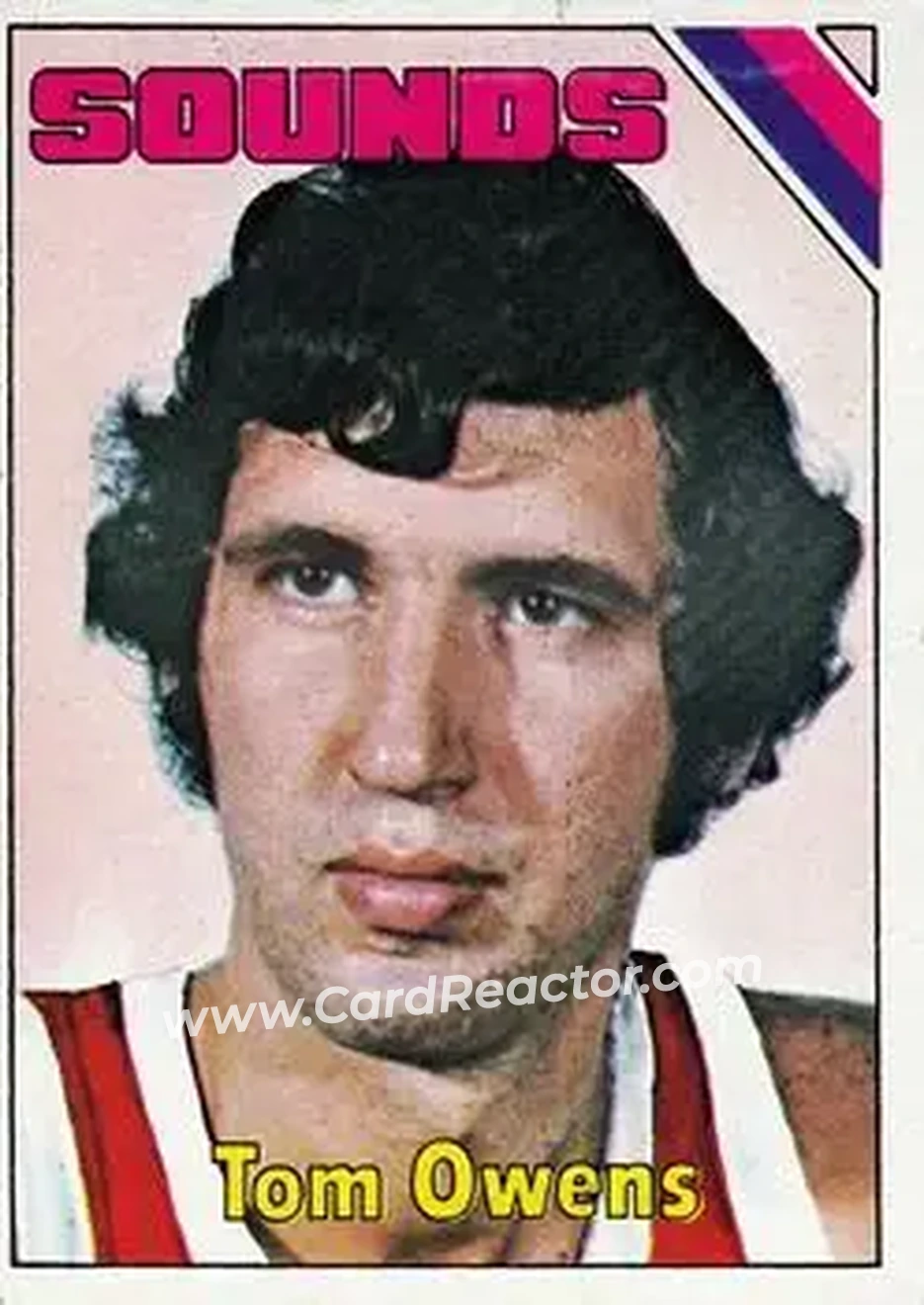 1975-76 Topps #239 - Tom Owens - Memphis Sounds - Front