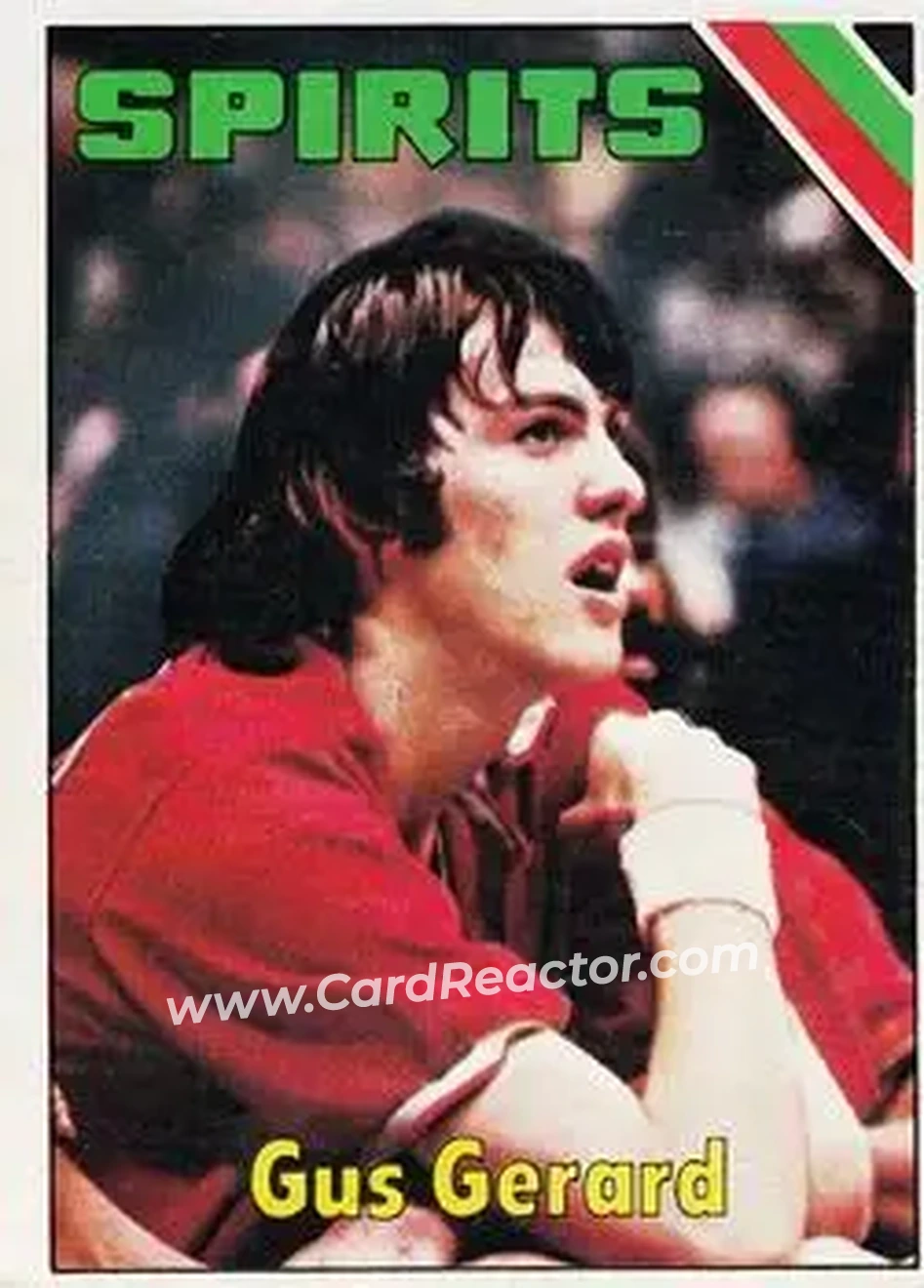 1975-76 Topps #241 - Gus Gerard - Spirits of St. Louis - Front
