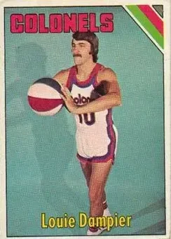 1975-76 Topps #270 - Louie Dampier - Kentucky Colonels
