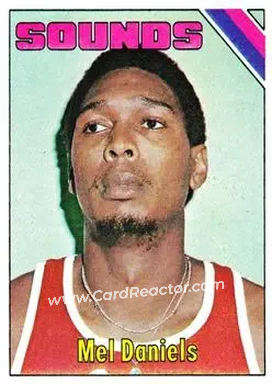 1975-76 Topps #292 - Mel Daniels - Memphis Sounds - Front