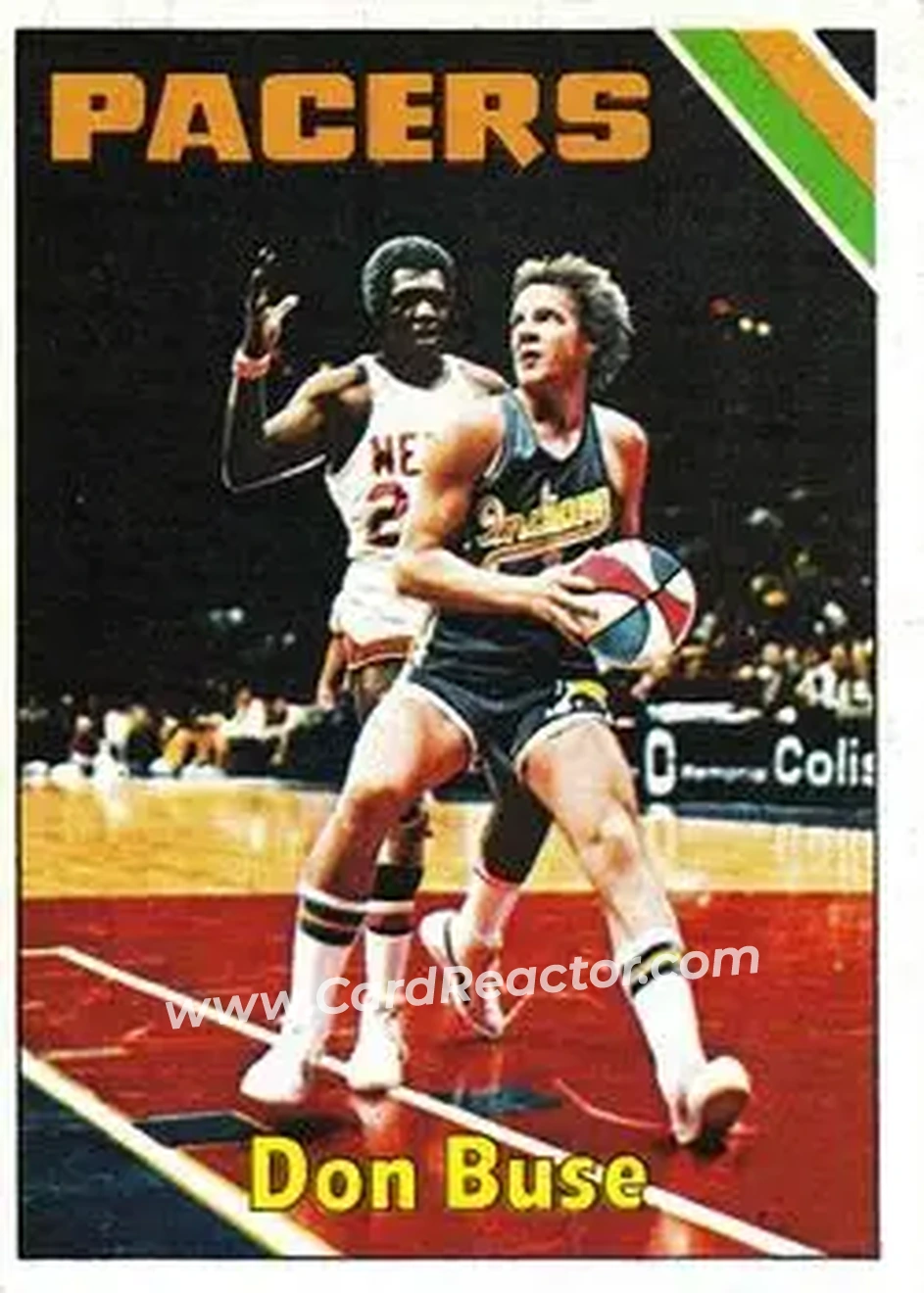 1975-76 Topps #299 - Don Buse - Indiana Pacers - Front