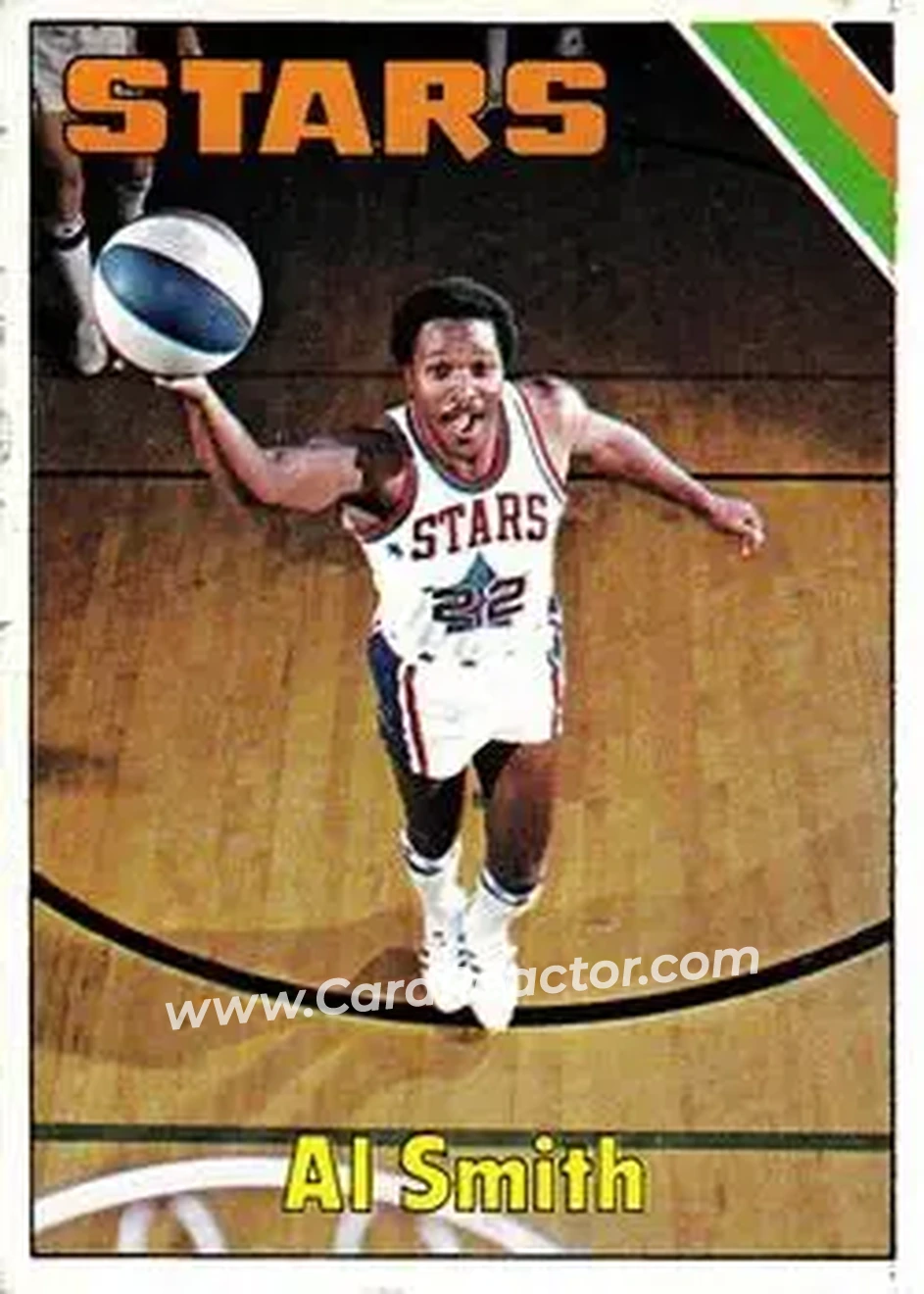 1975-76 Topps #306 - Al Smith - Utah Stars - Front 1975-76 Topps #306 - Al Smith - Utah Stars - Front