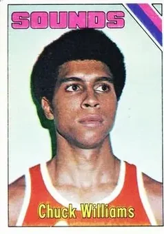 1975-76 Topps #315 - Chuck Williams - Memphis Sounds