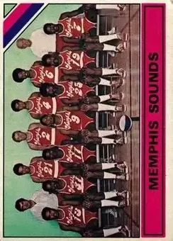1975-76 Topps #324 - Sounds - Memphis Sounds