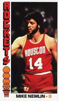 1976-77 Topps #139 - Mike Newlin - Houston Rockets