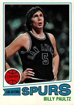 1977-78 Topps #103 - Billy Paultz - San Antonio Spurs