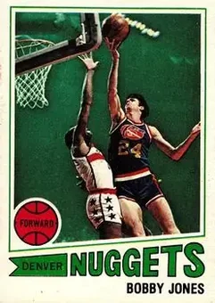 1977-78 Topps #118 - Bobby Jones - Denver Nuggets