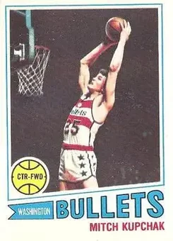 1977-78 Topps #128 - Mitch Kupchak - Washington Bullets