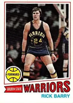 1977-78 Topps #130 - Rick Barry - Golden State Warriors