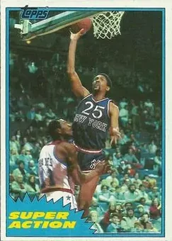 1981-82 Topps #E102 - Bill Cartwright - New York Knicks