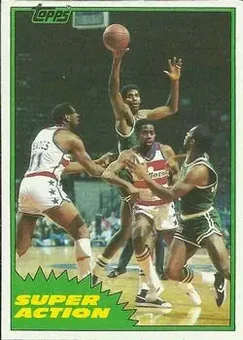 1981-82 Topps #E108 - Robert Parish - Boston Celtics