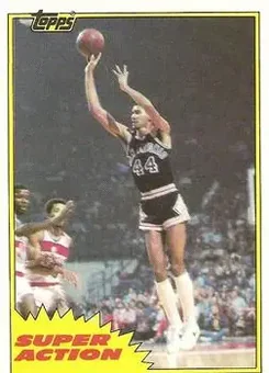 1981-82 Topps #MW106 - George Gervin - San Antonio Spurs