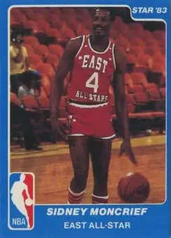 1983 Star All-Star Game #8 - Sidney Moncrief - Milwaukee Bucks
