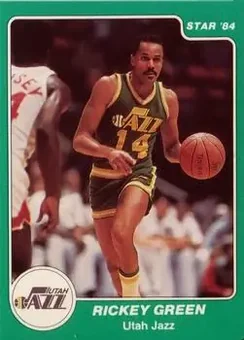 1983-84 Star #140 - Rickey Green - Utah Jazz