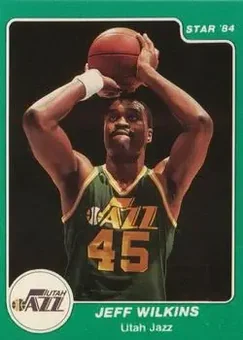 1983-84 Star #144 - Jeff Wilkins - Utah Jazz