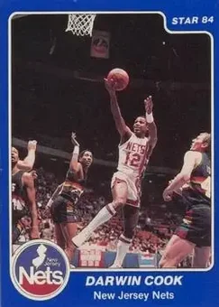 1983-84 Star #147 - Darwin Cook - New Jersey Nets