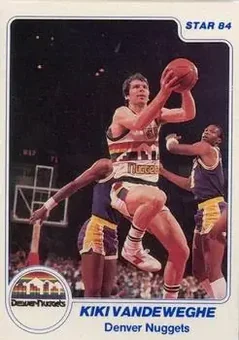 1983-84 Star #181 - Kiki Vandeweghe - Denver Nuggets