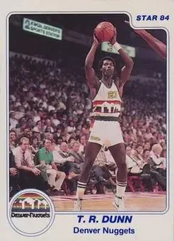 1983-84 Star #184 - T.R. Dunn - Denver Nuggets
