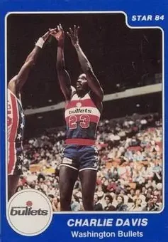 1983-84 Star #206 - Charles Davis - Washington Bullets