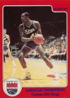 1983-84 Star #226 - LaSalle Thompson - Kansas City Kings