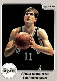 1983-84 Star #251 - Fred Roberts - San Antonio Spurs