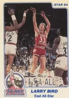 1984 Star All-Star Game #2 Larry Bird
