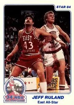 1984 Star All-Star Game #10 - Jeff Ruland - Washington Bullets