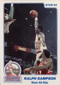 1984 Star All-Star Game #23 - Ralph Sampson - Houston Rockets