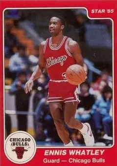 1984-85 Star #111 - Ennis Whatley - Chicago Bulls