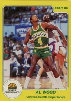 1984-85 Star #124 - Al Wood - Seattle SuperSonics