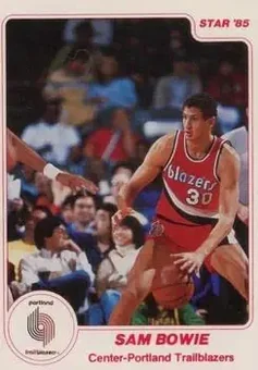 1984-85 Star #162 - Sam Bowie - Portland Trail Blazers