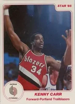1984-85 Star #163 - Kenny Carr - Portland Trail Blazers