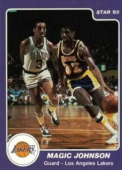 1984-85 Star #172 - Magic Johnson