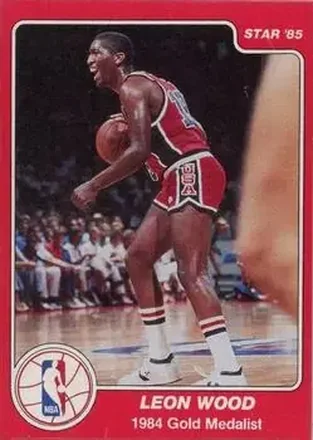 1984-85 Star #200 - Leon Wood - USA