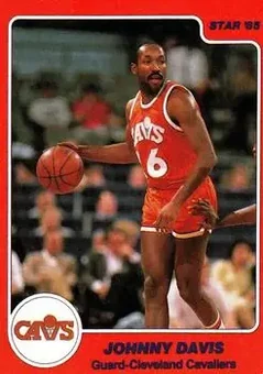1984-85 Star #216 - Johnny Davis - Cleveland Cavaliers