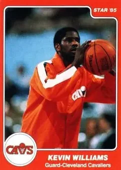 1984-85 Star #224 - Kevin Williams - Cleveland Cavaliers