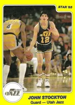 1984-85 Star #235 - John Stockton - Utah Jazz