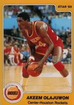 1984-85 Star #237 - Hakeem Olajuwon - Houston Rockets