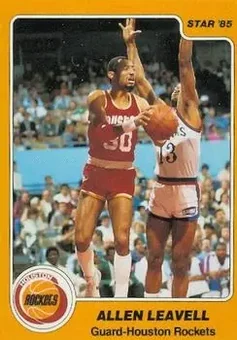 1984-85 Star #240 - Allen Leavell - Houston Rockets