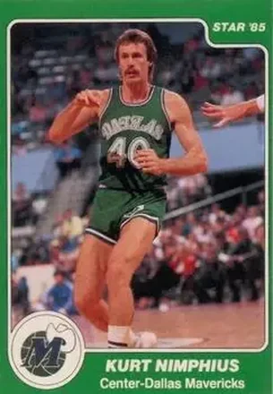 1984-85 Star #256 - Kurt Nimphius - Dallas Mavericks