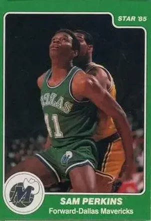 1984-85 Star #257 - Sam Perkins - Dallas Mavericks