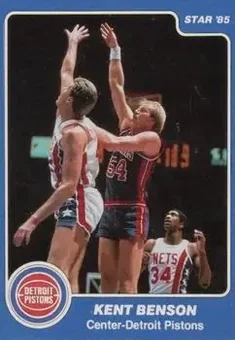 1984-85 Star #262 - Kent Benson - Detroit Pistons