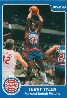 1984-85 Star #269 - Terry Tyler - Detroit Pistons